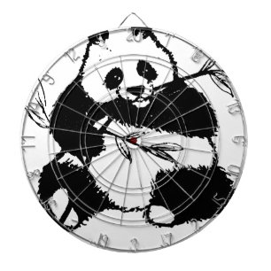 Chewing Panda Dartboard
