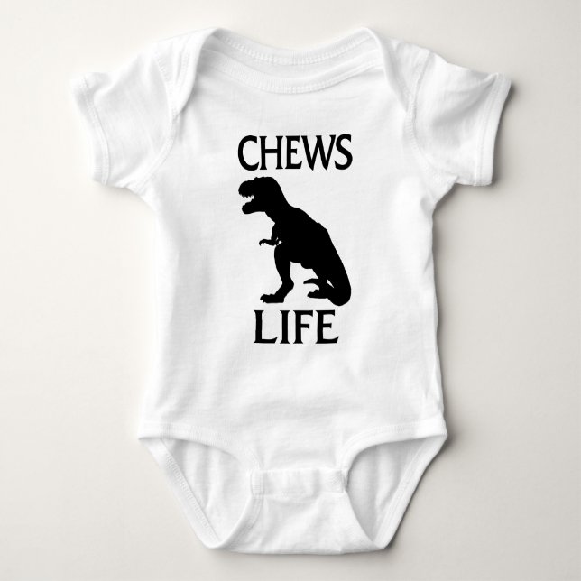 Chews Life Baby Bodysuit (Front)