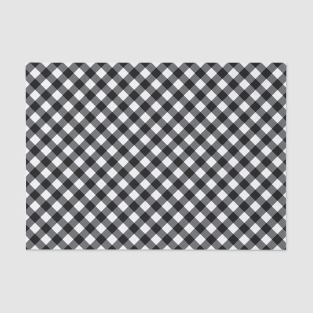 Chex 12-Black-White-TISSUE WRAPPING PAPER (Front)
