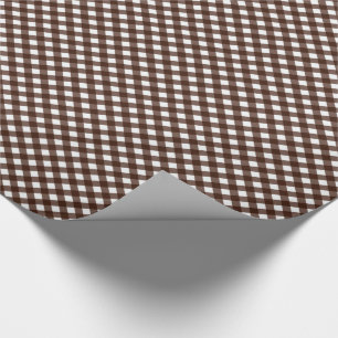 CHEX 13 DARK BROWN-GIFT WRAPPING PAPER