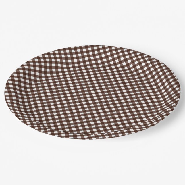 CHEX 13-DARK BROWN-PAPER PLATES (Angled)