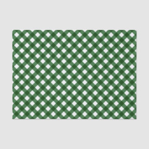 Chex 16-Christmas Green-TISSUE WRAPPING PAPER