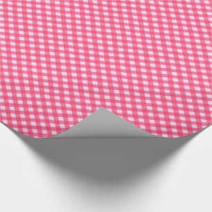 CHEX 1 PINK-GIFT WRAPPING PAPER