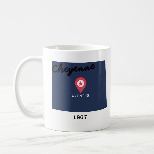 Cheyenne coffee mug  (Gauche)