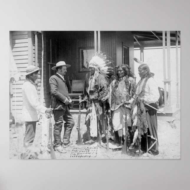 Cheyenne Men Converse with White Poster (Front)