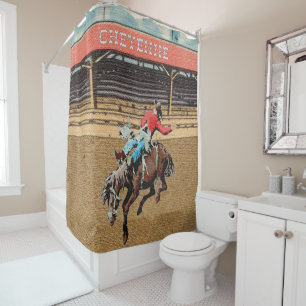 Cheyenne Rodeo Bareback Bronc Riding