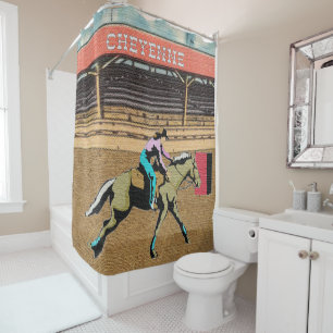 Cheyenne Rodeo Cowgirl Barrel Racing