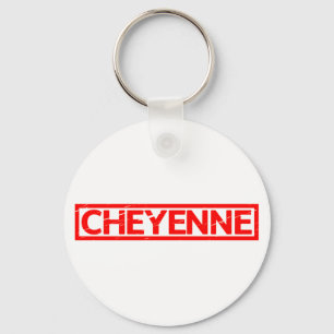 Cheyenne Stamp Keychain