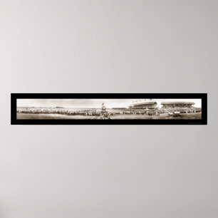 Cheyenne WY Frontier Photo 1910 Poster