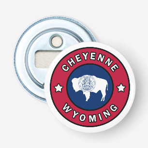 Cheyenne Wyoming Bottle Opener