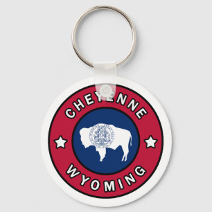 Cheyenne Wyoming Keychain