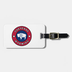 Cheyenne Wyoming Luggage Tag