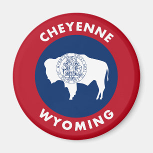 Cheyenne Wyoming Magnet
