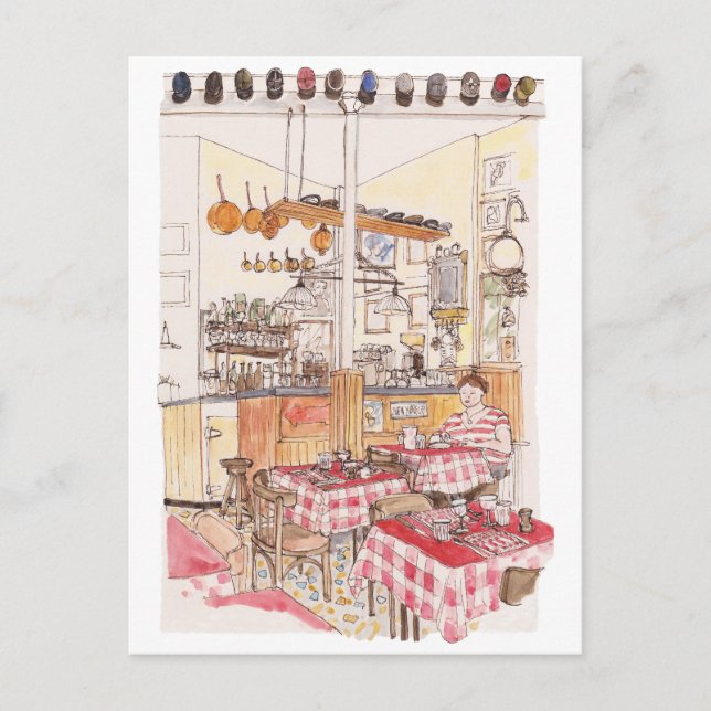 Chez Antoine, cartes postales (Devant)