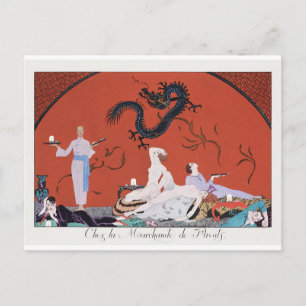 Chez la Marchande de Pavots (1920) Carte postale