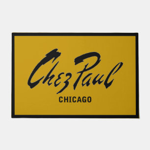 Chez Paul French Restaurant, Chicago Doormat