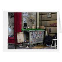 CHEZ RAYMOND Card - Digital Realism Art