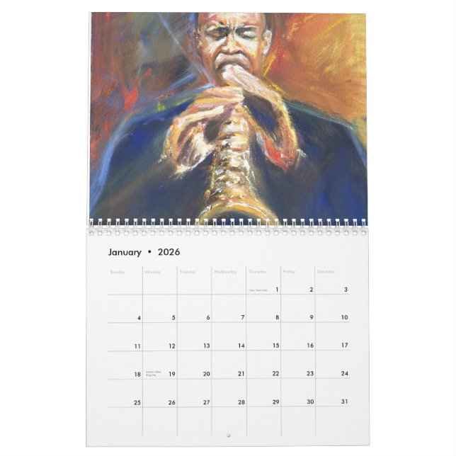 Chez Rhonel 2013 Art Calendar (Jan 2026)
