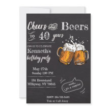Chheers and Beers 60 40th 50th 30th 21st