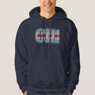 CHI Chicago Flag Hoodie