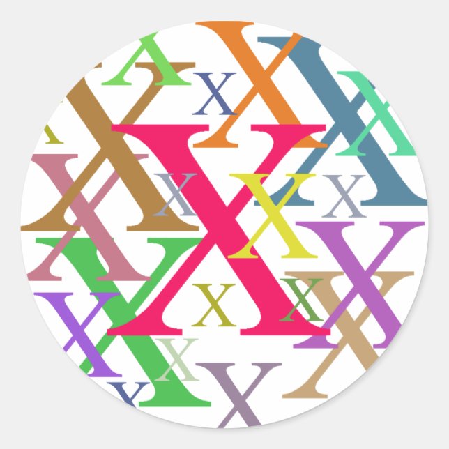 Chi Classic Round Sticker (Front)