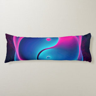 Chi Fusion: Vibrant Yin Yang Energies Body Pillow