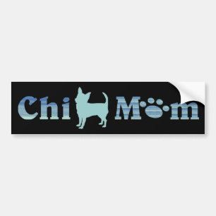 Chi Mom Chihuahua Mom Bumper Sticker