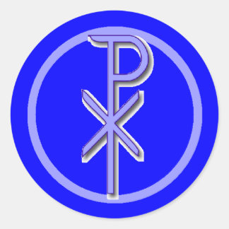 CHI-RHO Christ Sticker