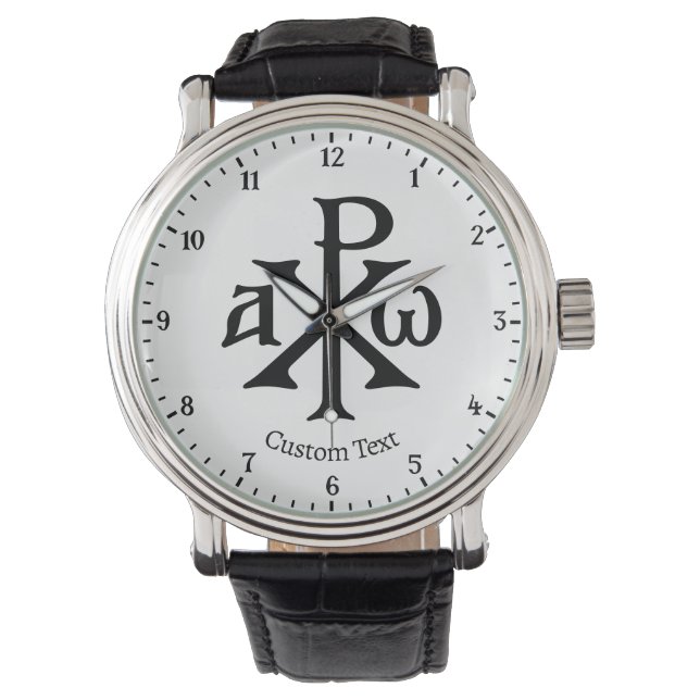 Chi Rho Christogram Watch (Front)