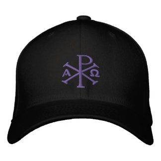 Chi Rho Embroidered Hat
