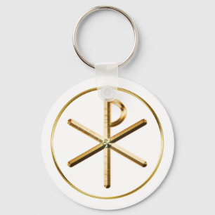Chi-Rho glow Keychain