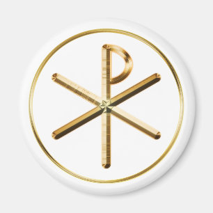 Chi-Rho glow Magnet