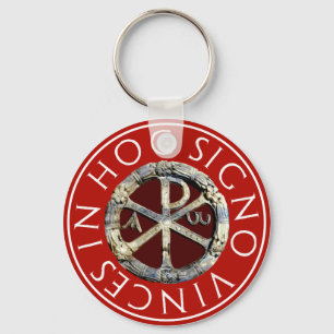 Chi-Rho Keychain