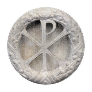 Chi Rho - The Christogram Cutting Board