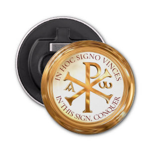 Chi-Rho   The Monogram of Christ Bottle Opener
