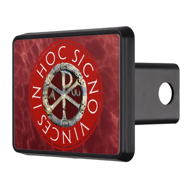 Chi-Rho Trailer Hitch Cover (Left)