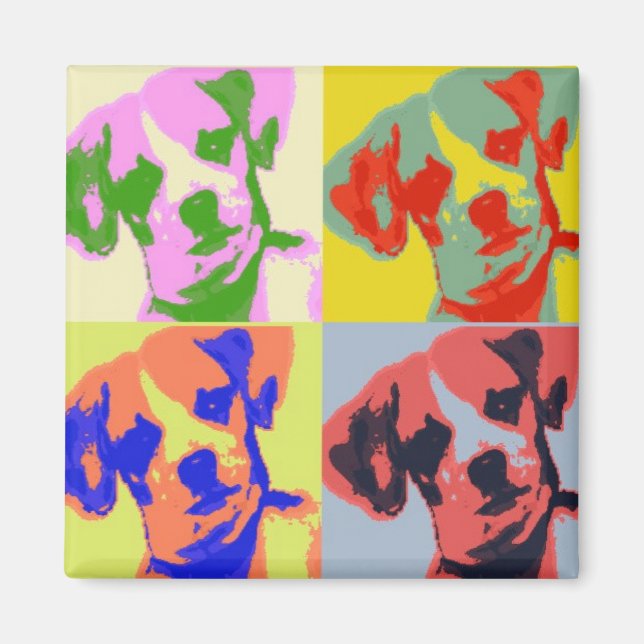Chi-Weenie Pop Art Magnet (Front)