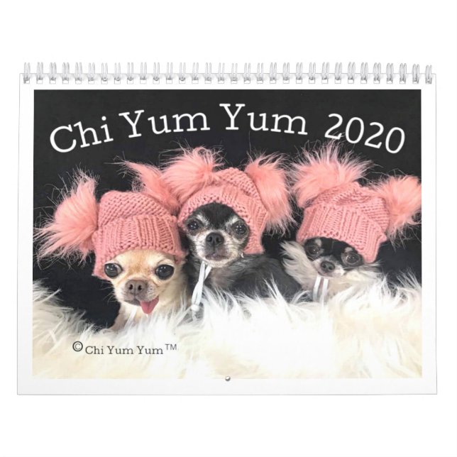 Chi Yum Yum 2020 Calendar (Cover)