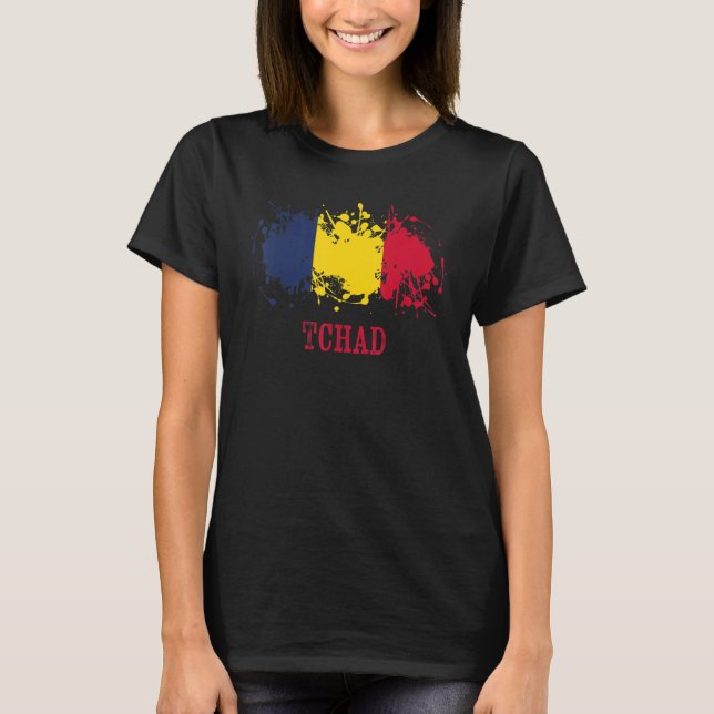 Chian enthusiasts for Tchad and Chad T-Shirt (Front)
