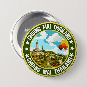 Chiang Mai 3 Inch Round Button