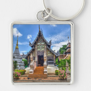 chiang mai temple keychain