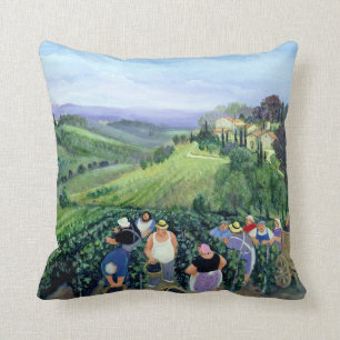 Chianti Landscape Throw Pillow