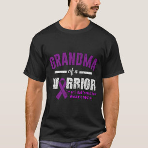 Chiari Malformation Awareness Grandma Support Purp T-Shirt