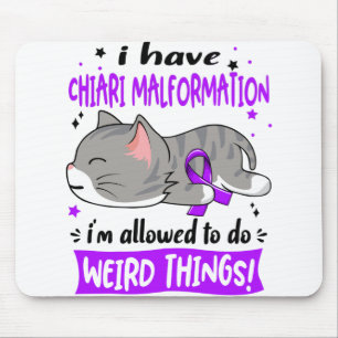 Chiari Malformation Awareness Month Ribbon Gifts Mouse Pad