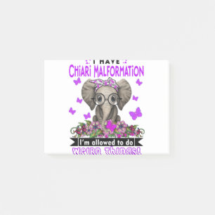 Chiari Malformation Awareness Month Ribbon Gifts Post-it Notes