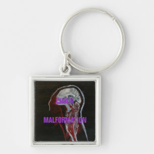CHIARI MALFORMATION. KEYCHAIN