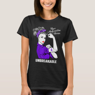 Chiari Malformation Warrior Unbreakable Shirt Awar
