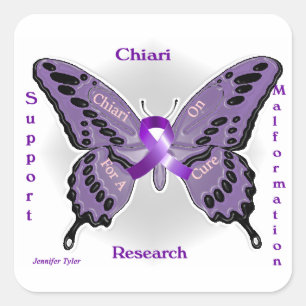 Chiari On Square Sticker