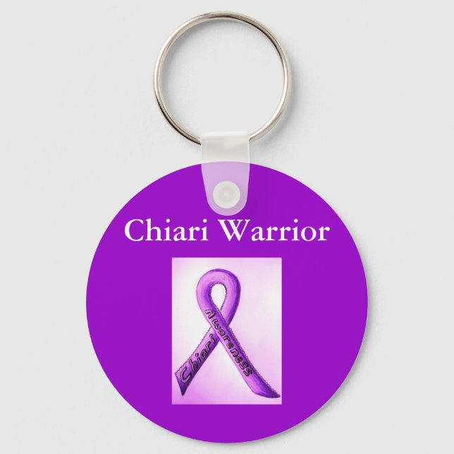 Chiari Warrior keychain (Front)