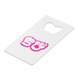 Chibi ちび Japanese Nihongo Hiragana Script Wallet Bottle Opener